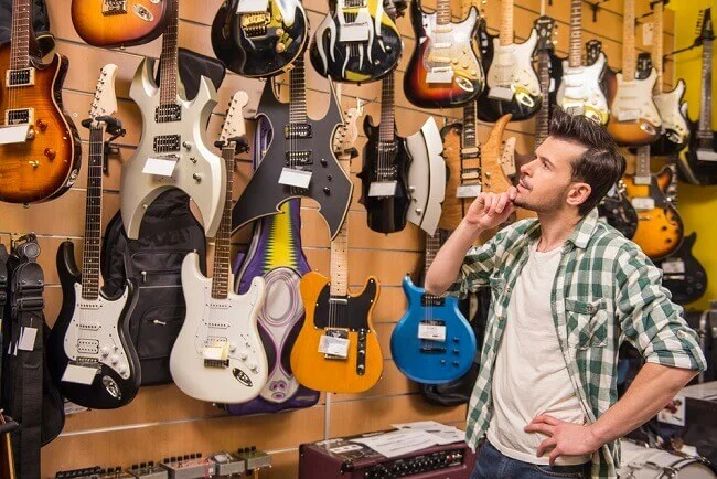 online shopping from sweetwater, musician's friend, sam ash, American musical supply