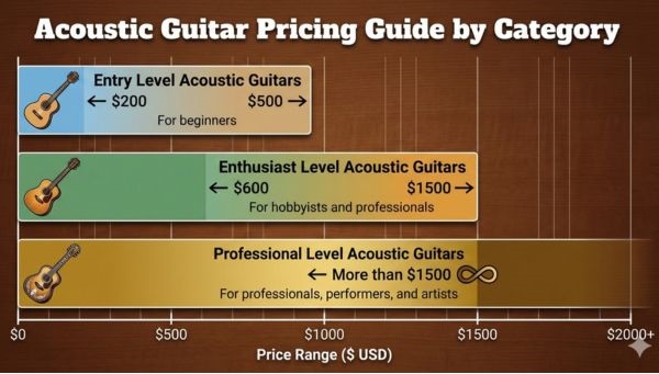 Average Acoustic Guitar Price Range