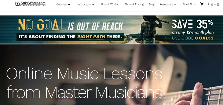 best online guitar lessons for intermediate players