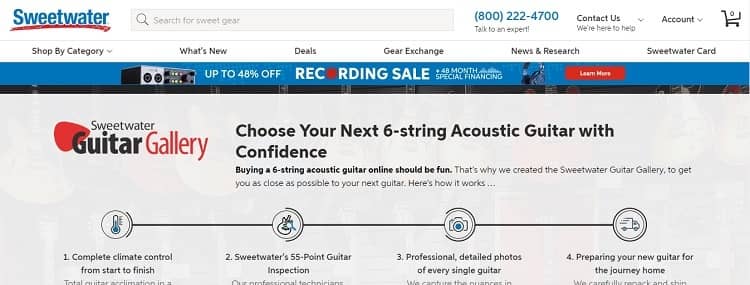 Sweetwater: Places To Buy Guitars