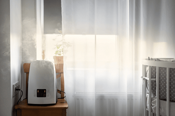 Humidifier for musical instrument room