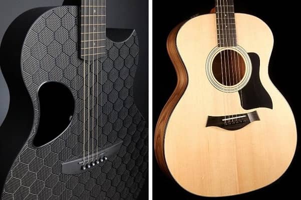 Comparison between Wood & Carbon Fiber Acoustic Guitar