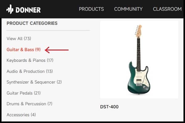 Limited Guitar Model Listed on Official Site