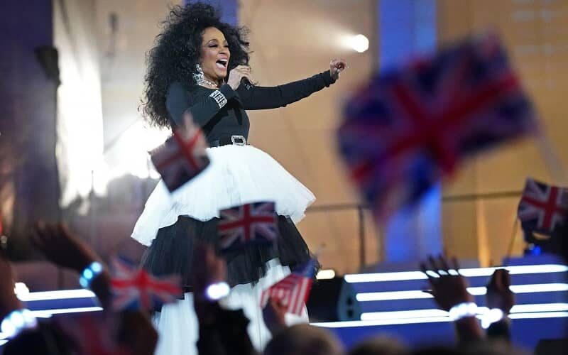 Diana Ross At Jubilee Concert