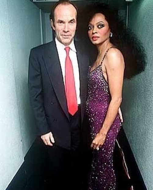 Diana Ross With Her Second Husband (1989)