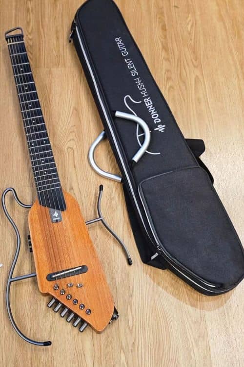 Donner Hush Acoustic Guitar with Gig Bag